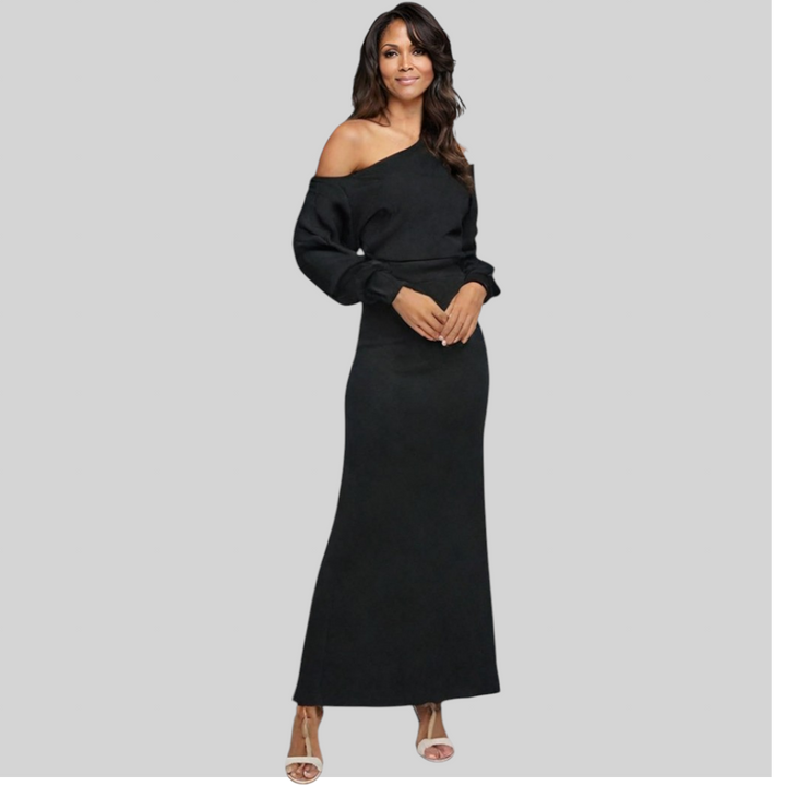 Alicia | Vestido Asimétrico de Un Hombro