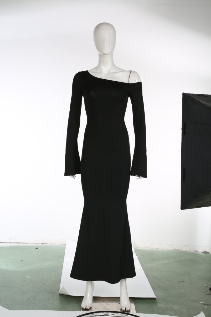 Alicia | Vestido Asimétrico de Un Hombro