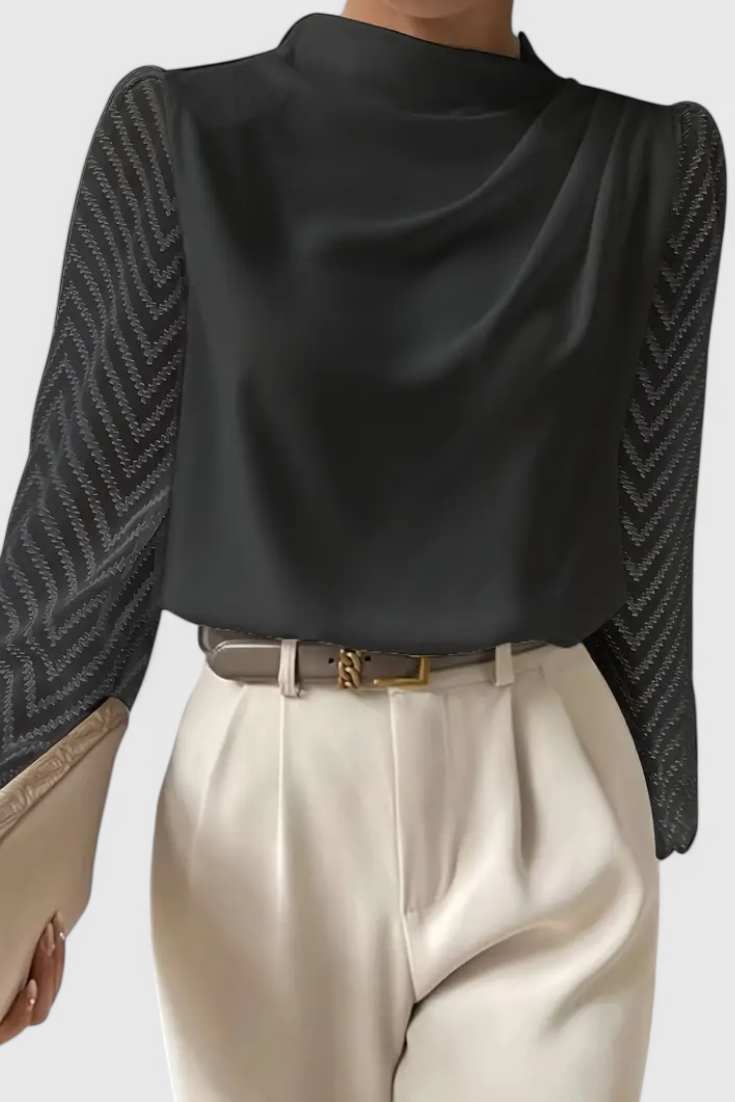 Zaraa | Blusa Mangas Gasa