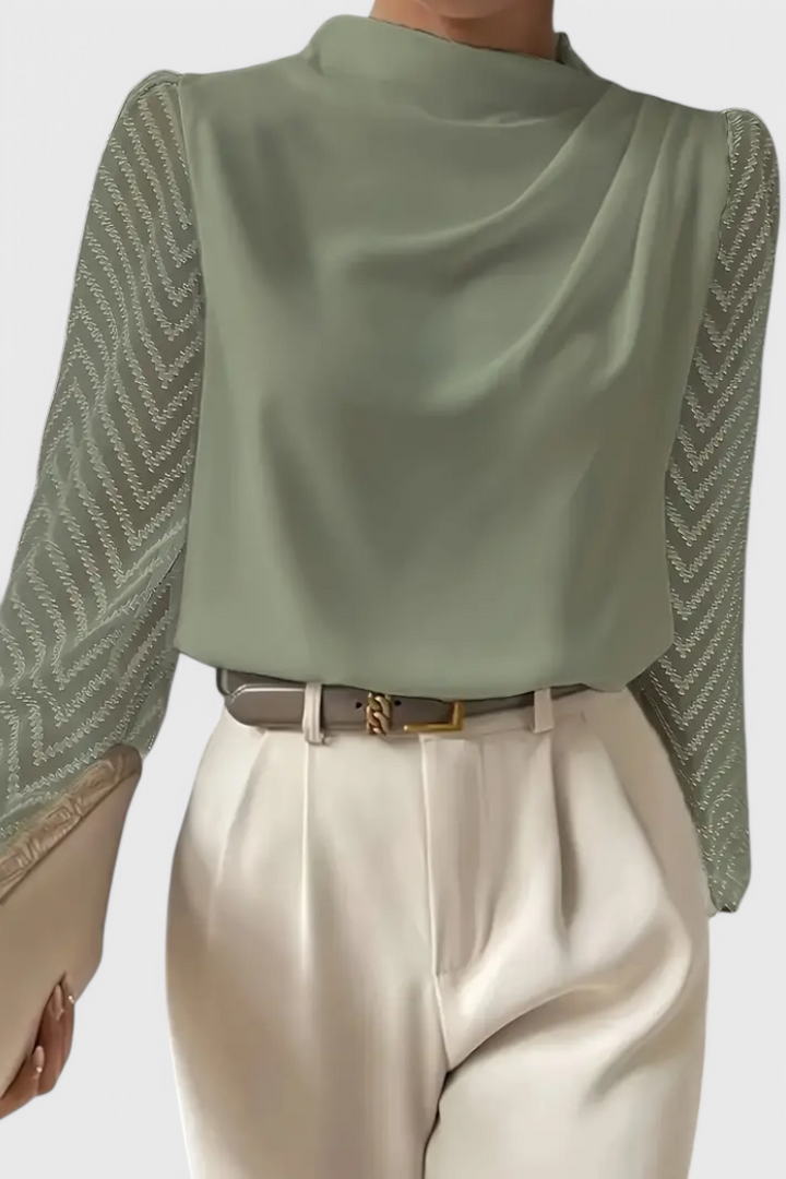 Zaraa | Blusa Mangas Gasa