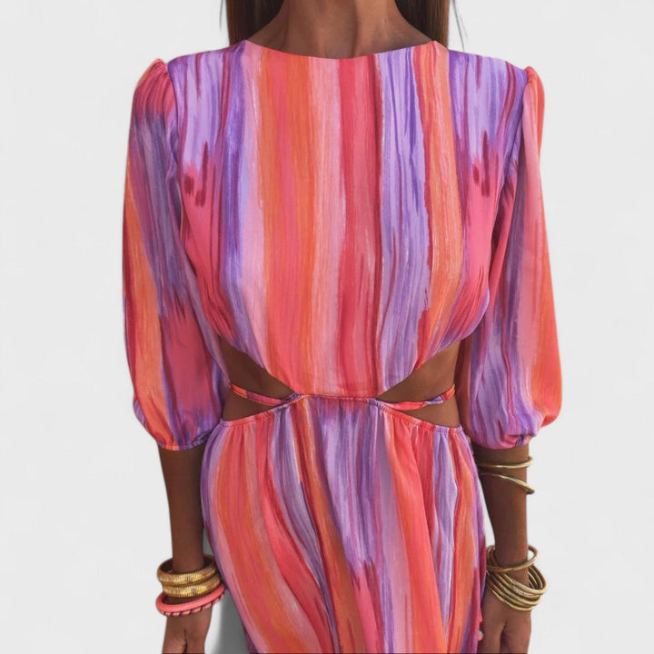 Paloma ™️ - Elegante vestido con cortes