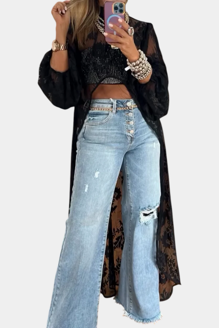 Nyxelle | Top Encaje Maxi