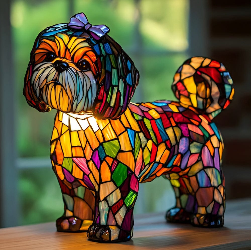 Λάμπα Glow Shih Tzu με Βέλονα Μπέλα