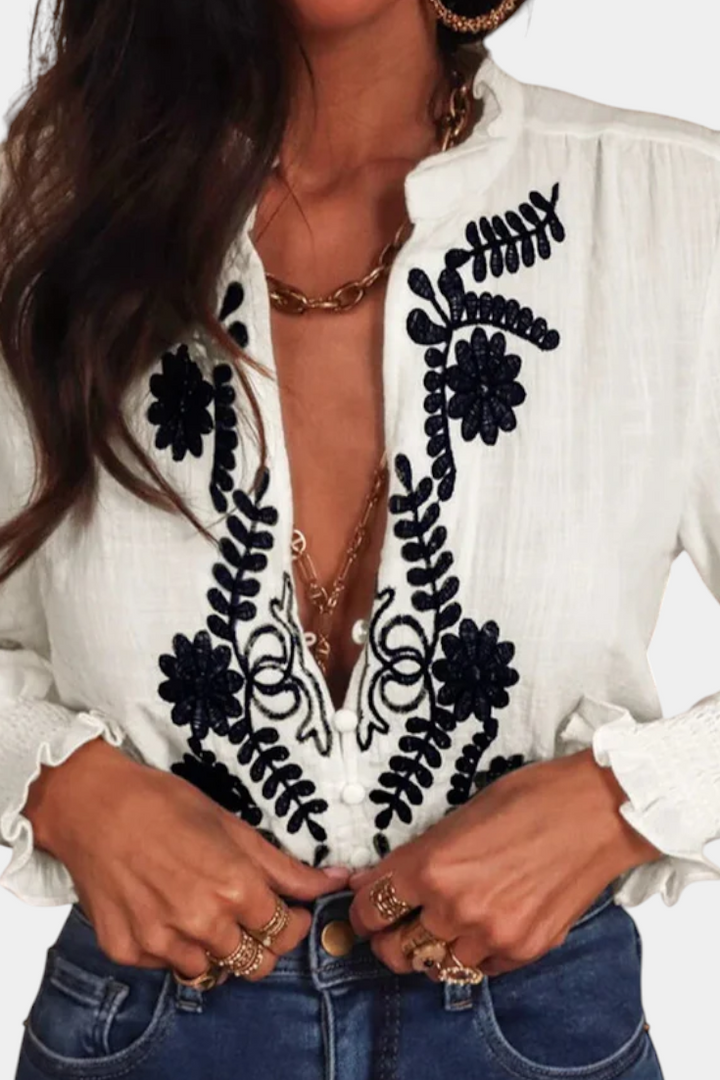 Ana | Blusa Sahara Petals