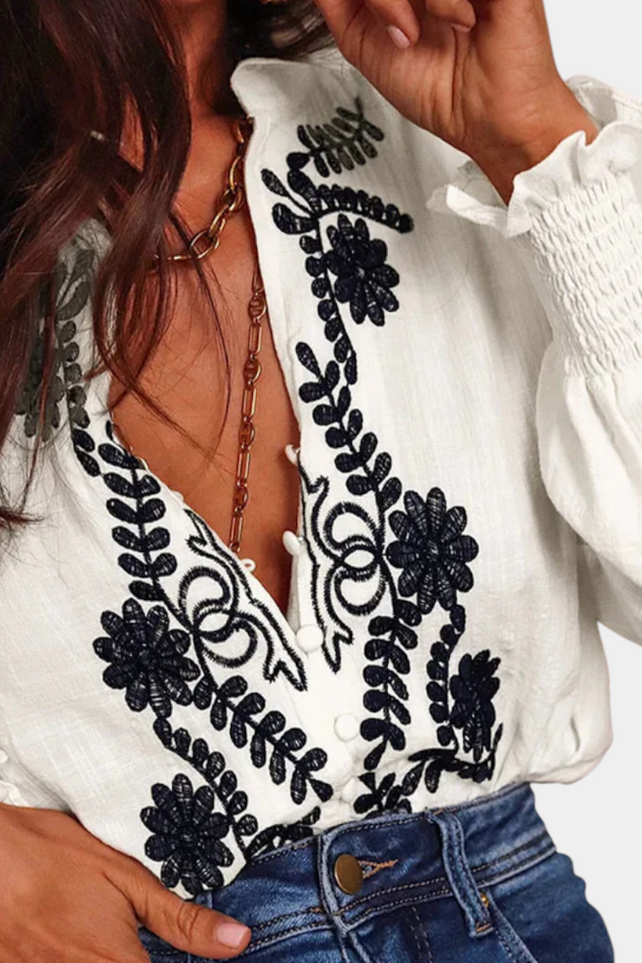 Ana | Blusa Sahara Petals