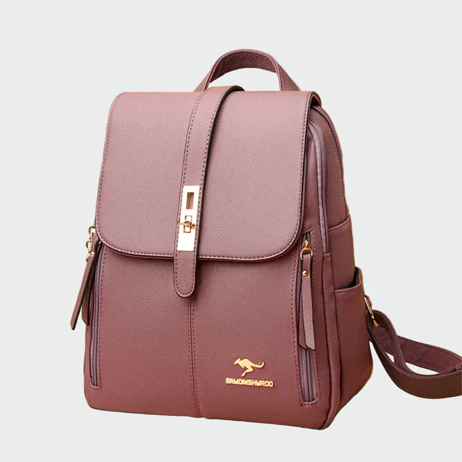 Κομψή δερμάτινη τσάντα