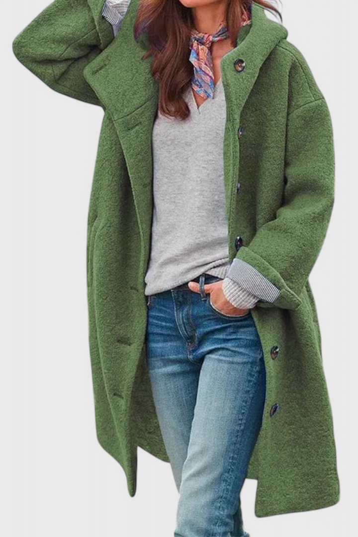 Πηνελόπη | Παλτό με κουκούλα