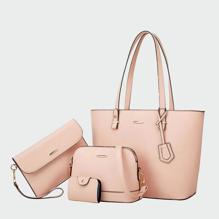 Κομψή δερμάτινη τσάντα ώμου