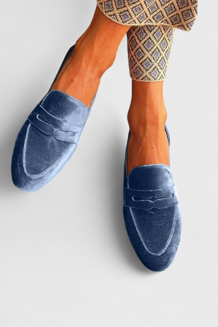 Llnica | Mocasines azules