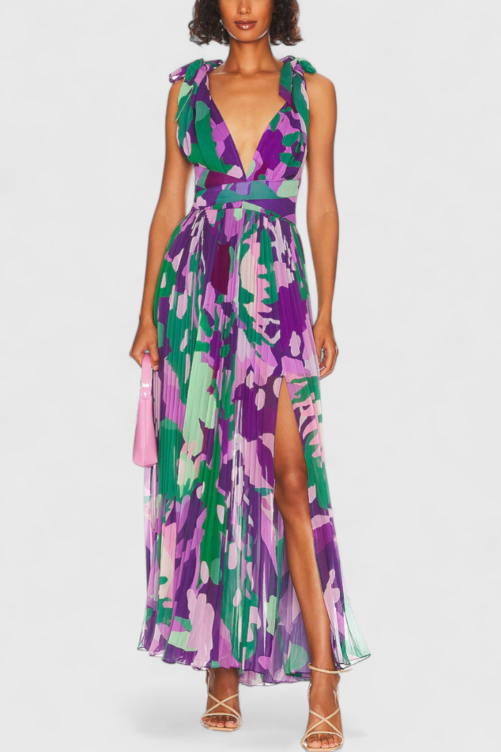 Cecil | Vestido plisado