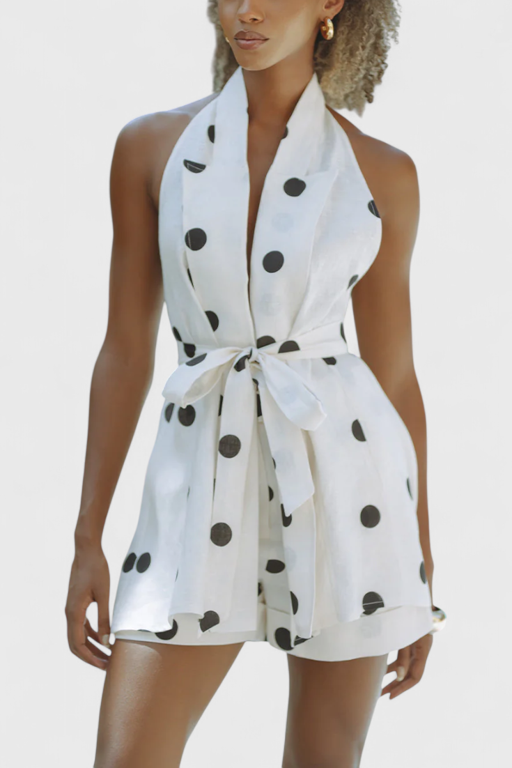 Eshra | Set Halter+Shorts