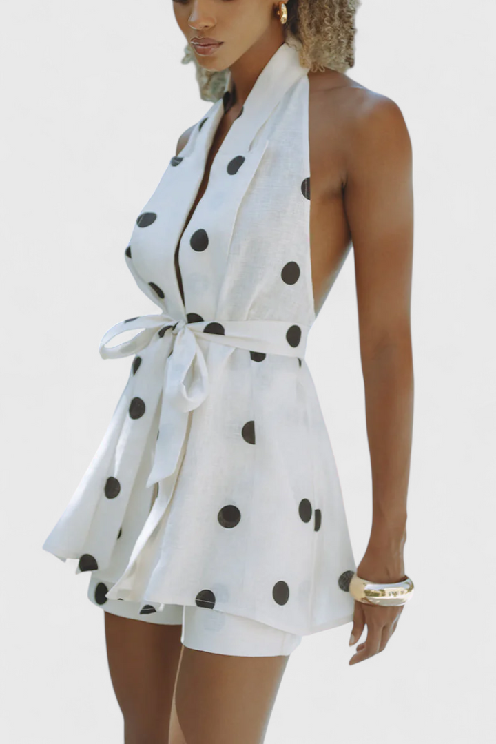 Eshra | Set Halter+Shorts