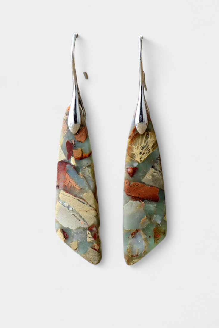 Σκουλαρίκια πουλιών με ανάμεικτα ζιρκόνια