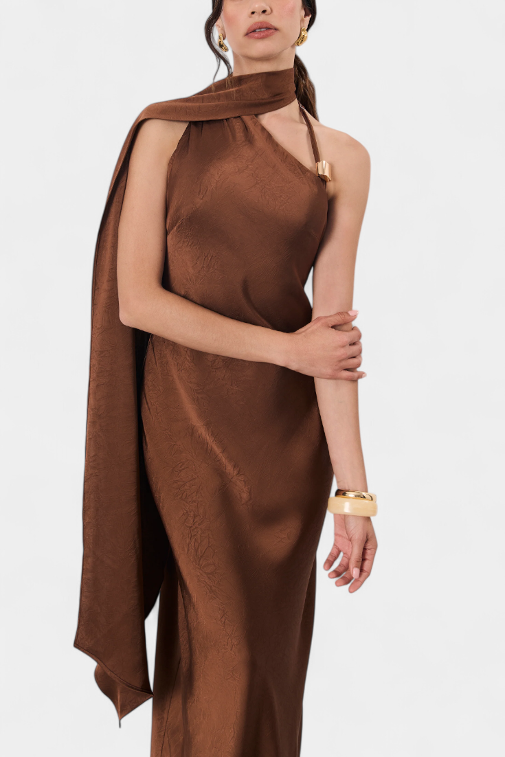 Robina | Vestido Bronce