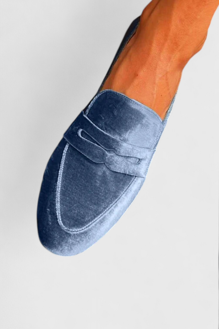 Llnica | Mocasines azules