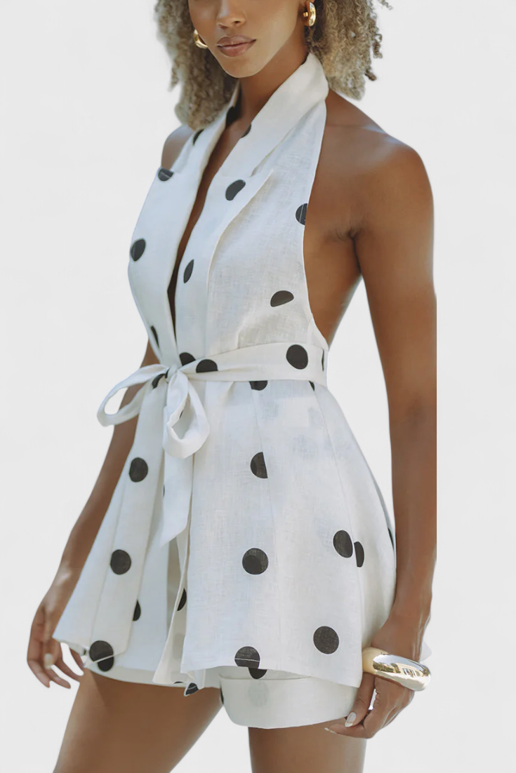 Eshra | Set Halter+Shorts