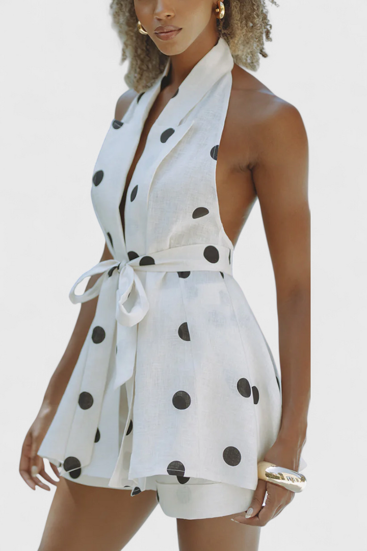 Eshra | Set Halter+Shorts