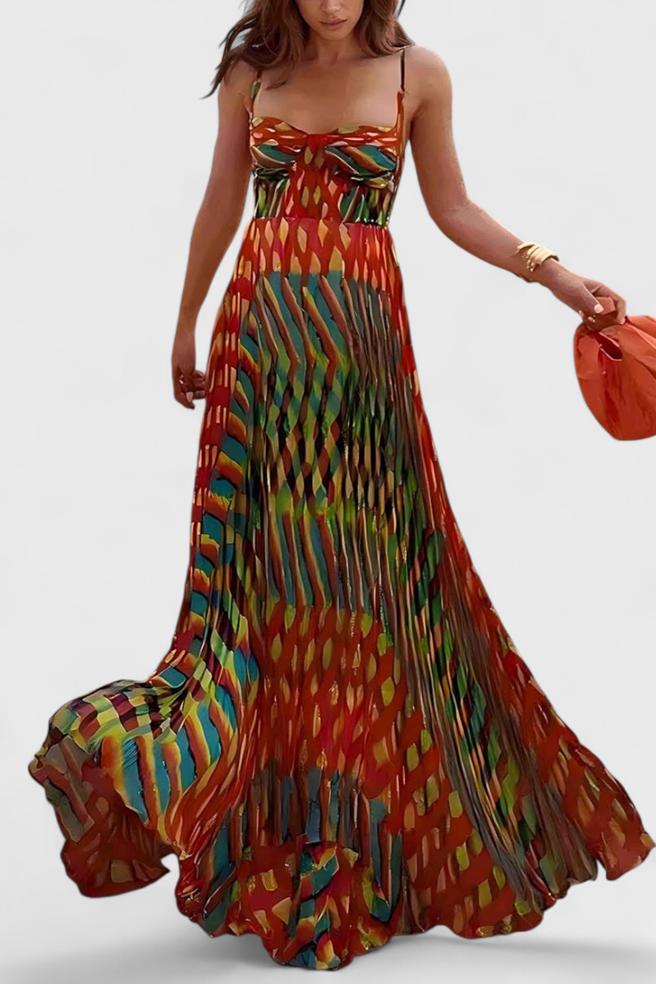 Janis | Vestido Maxi Arte