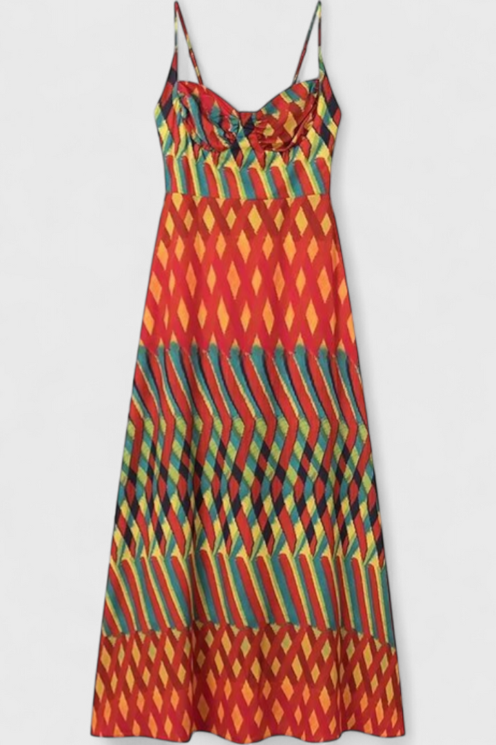 Janis | Vestido Maxi Arte