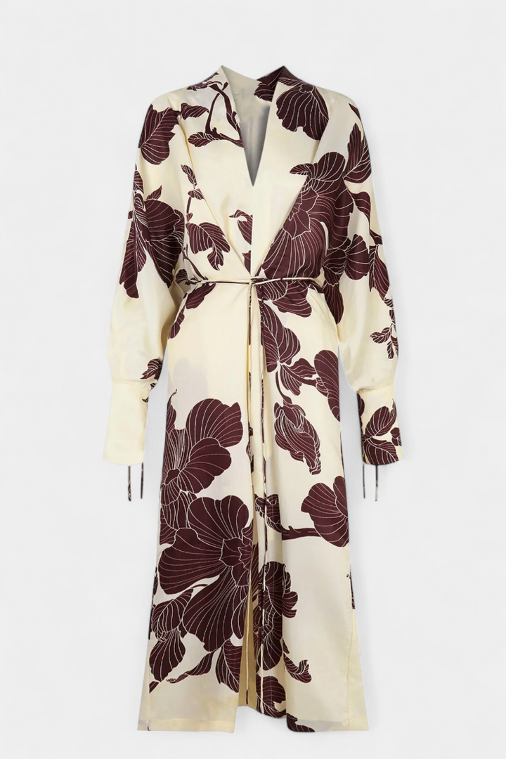 Claribel | Vestido Kimono con Estampado Origami