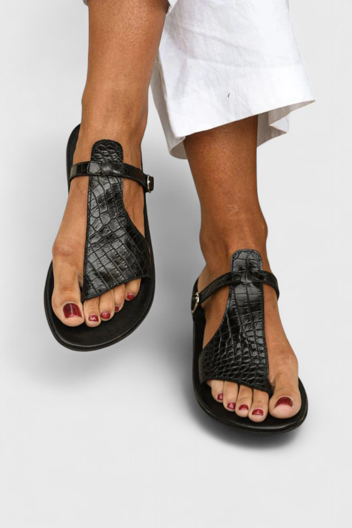 Tavia | Sandalias Negras