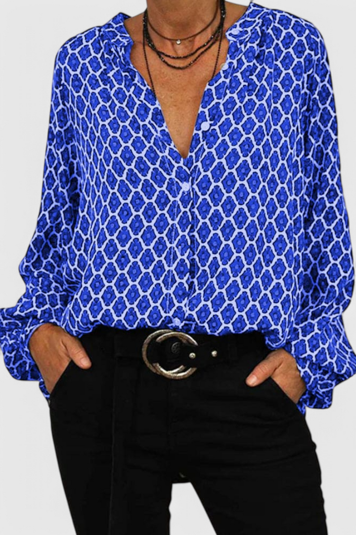 Jemima | Blusa geométrica