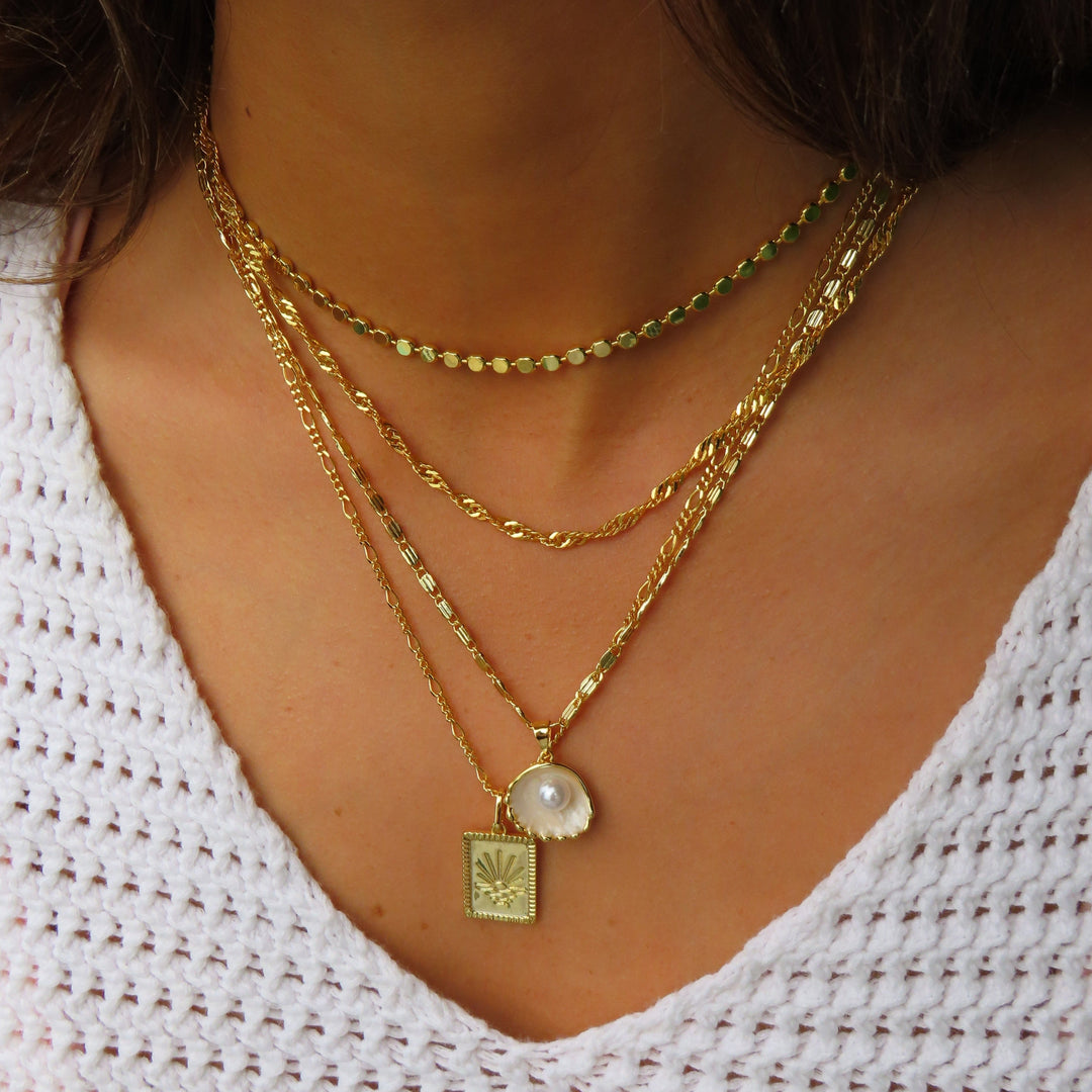 Κολιέ με Σχέδιο Ήλιου