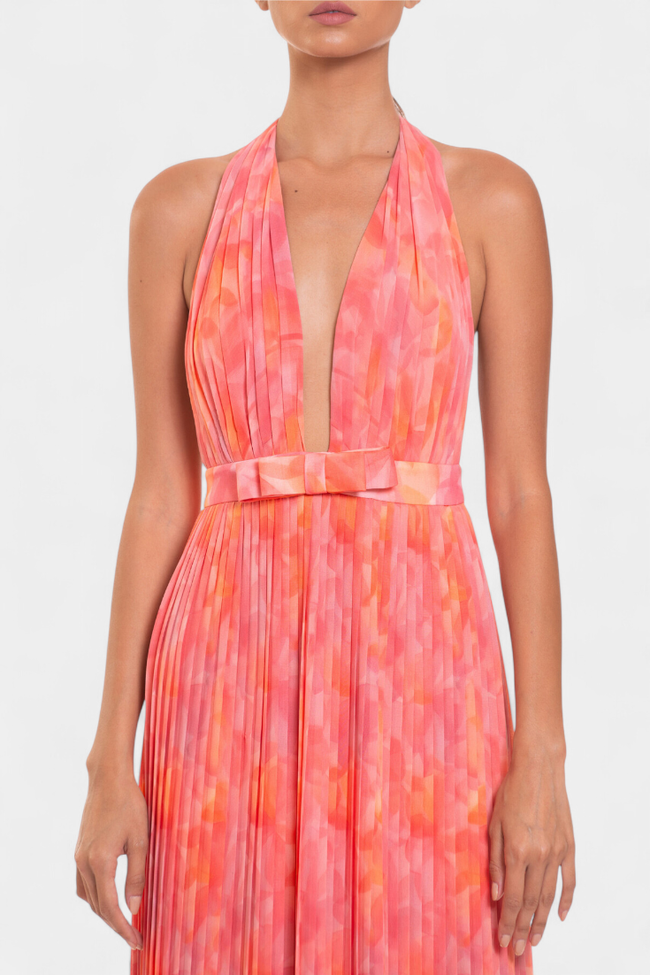 Prisca | Vestido plisado