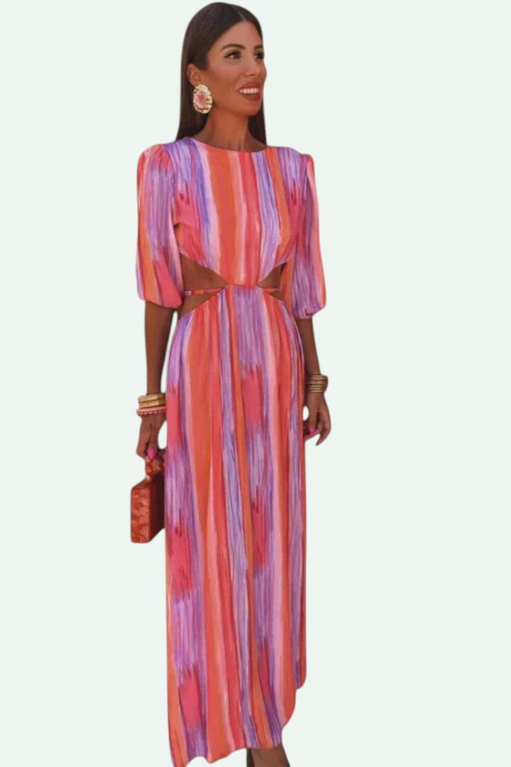 Paloma ™️ - Elegante vestido con cortes