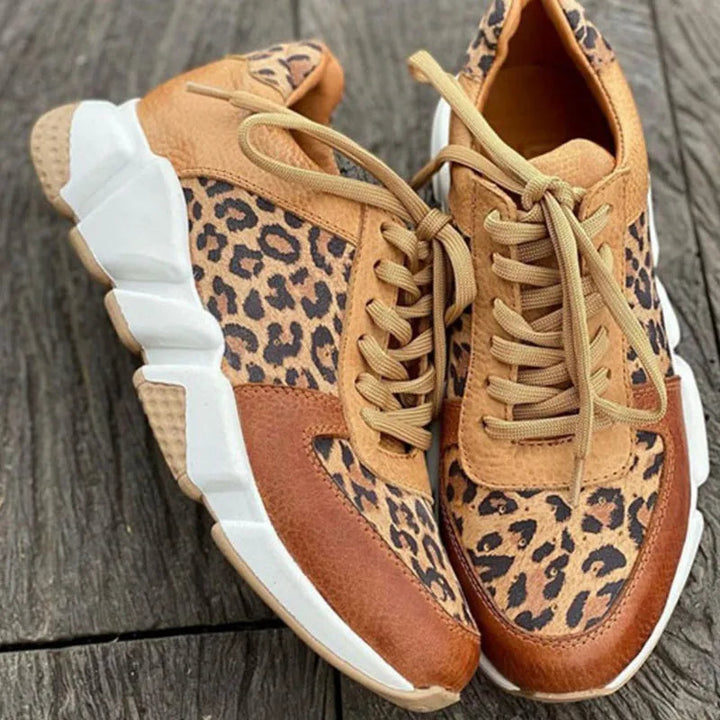 Nolira | Άνετα Sneakers Λεοπάρδαλης