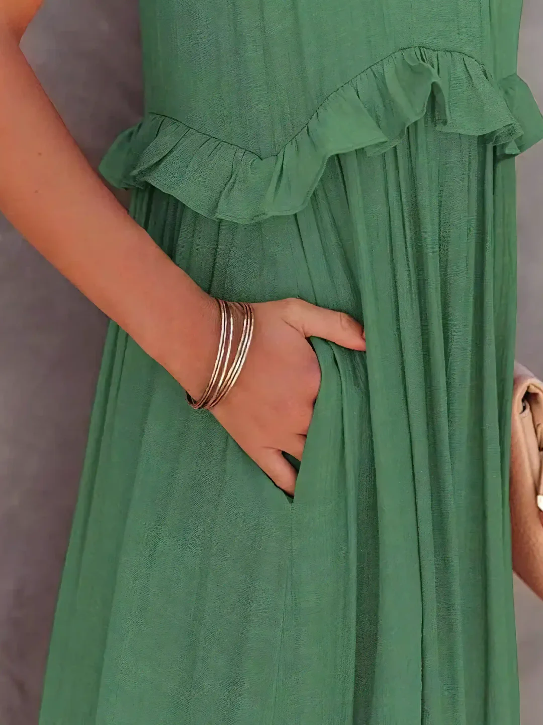 Mareike – Maxi vestido con volantes