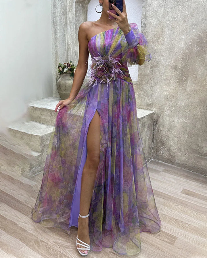 Andrea | Vestido Elegante con Abertura