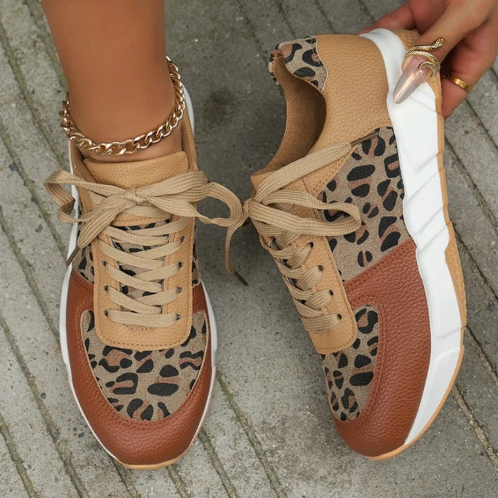 Nolira | Άνετα Sneakers Λεοπάρδαλης