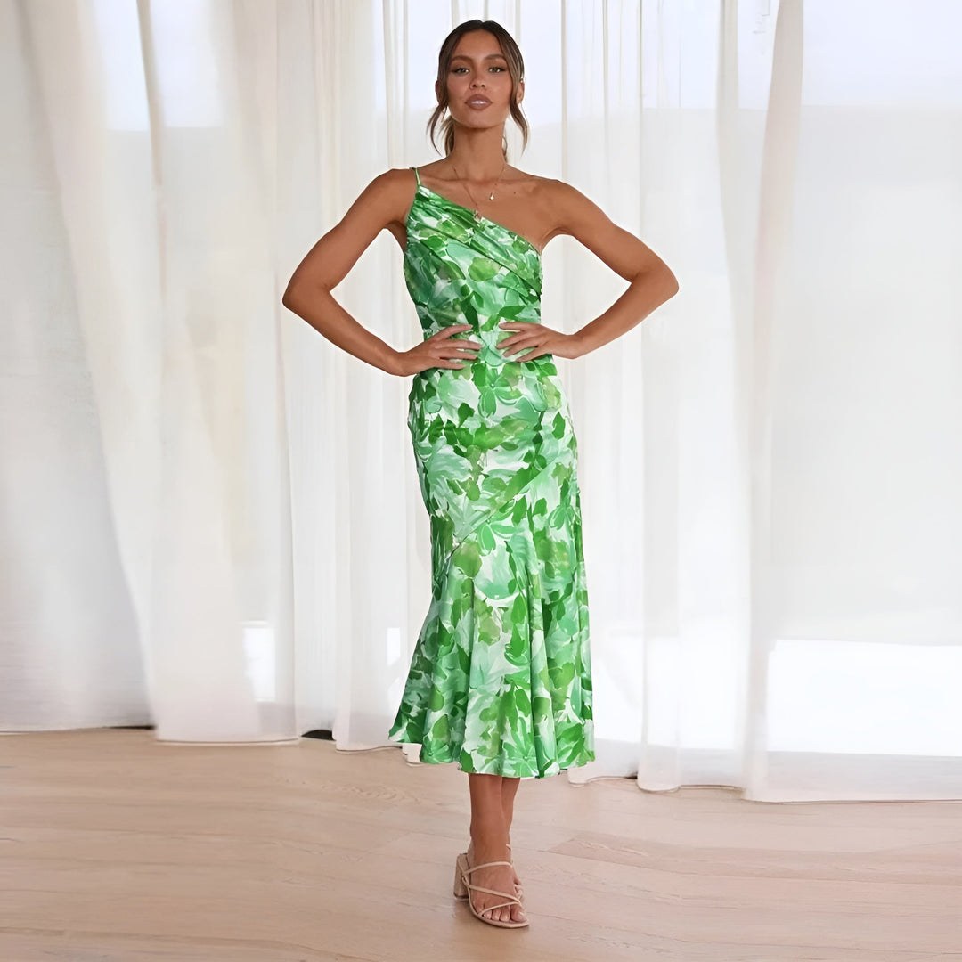 Beatriz | Maxi Vestido Elegante con Diseño Floral