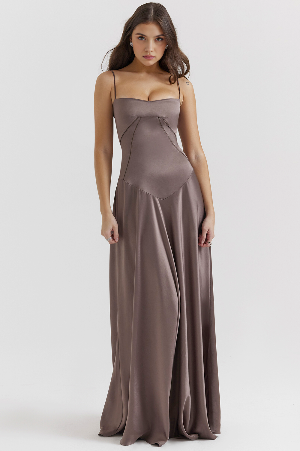 Noelle | Vestido de Noche con Corsé Elegante