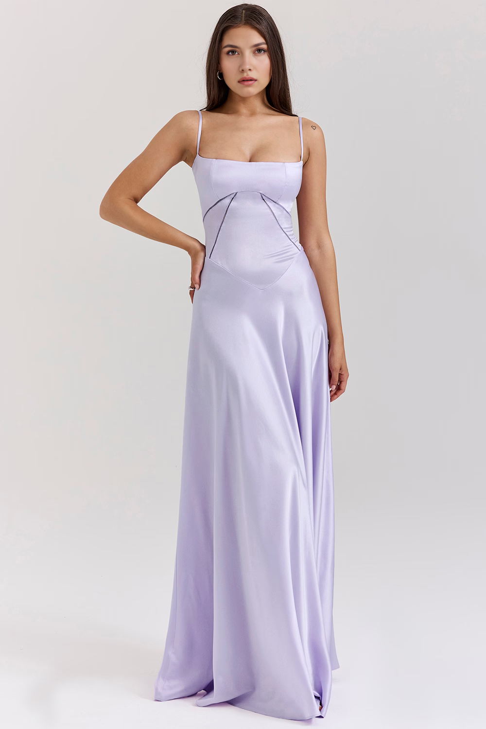 Noelle | Vestido de Noche con Corsé Elegante