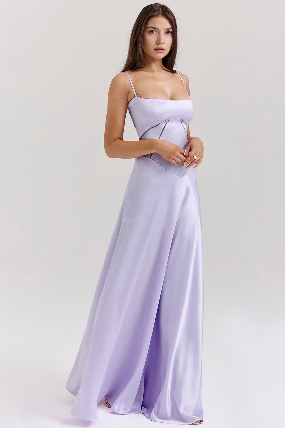 Noelle | Vestido de Noche con Corsé Elegante