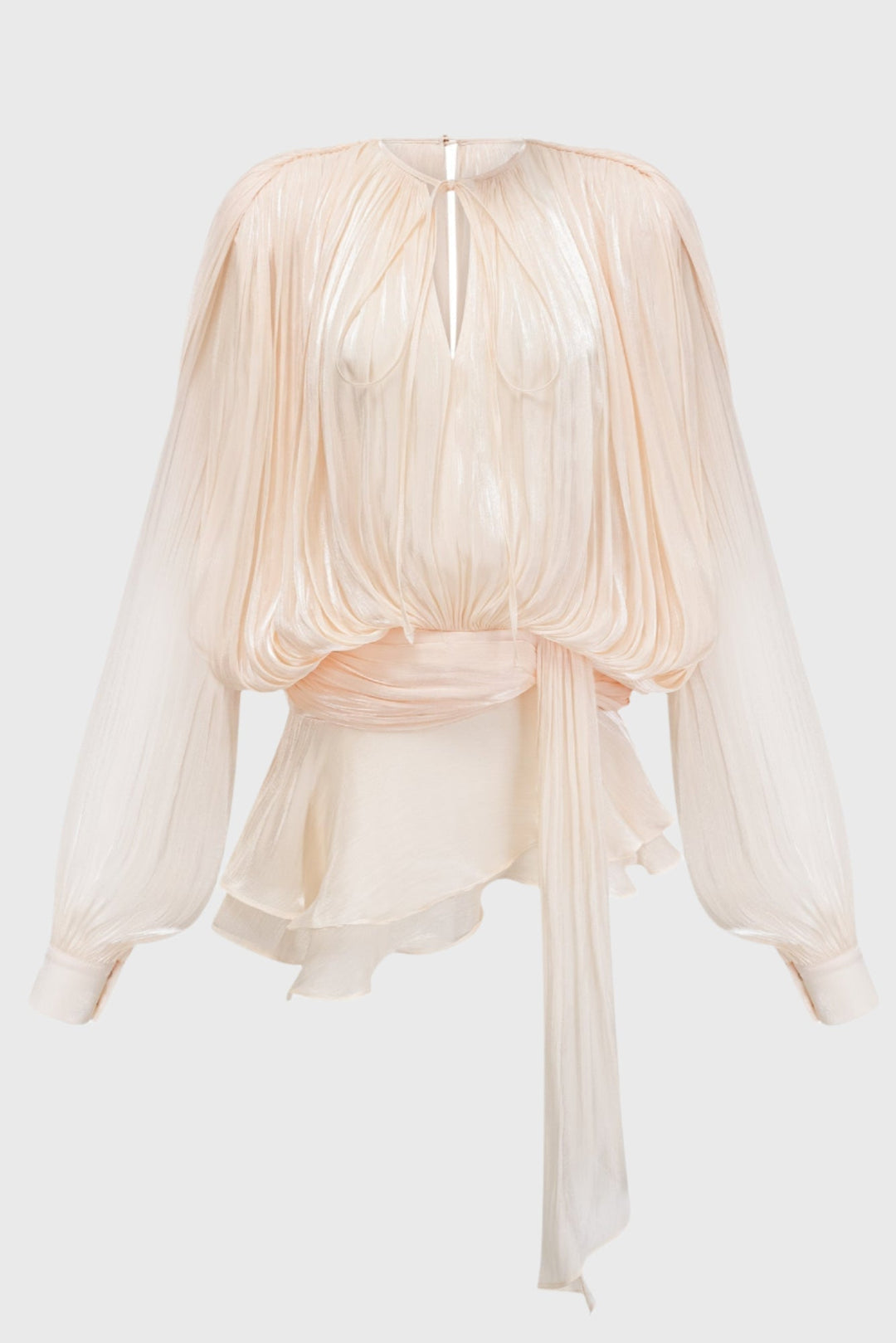 Aurore Vestido Mini | Volantes y Pliegues Completos