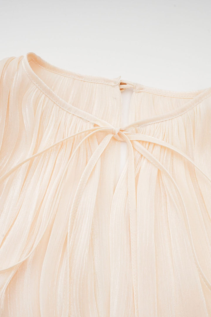 Aurore Vestido Mini | Volantes y Pliegues Completos