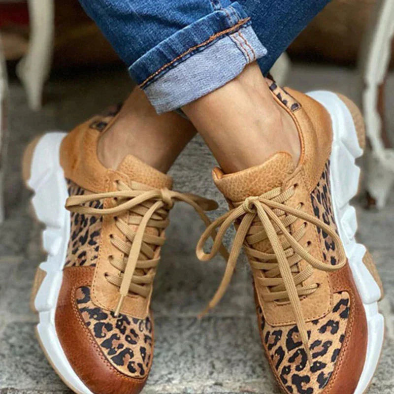 Nolira | Άνετα Sneakers Λεοπάρδαλης