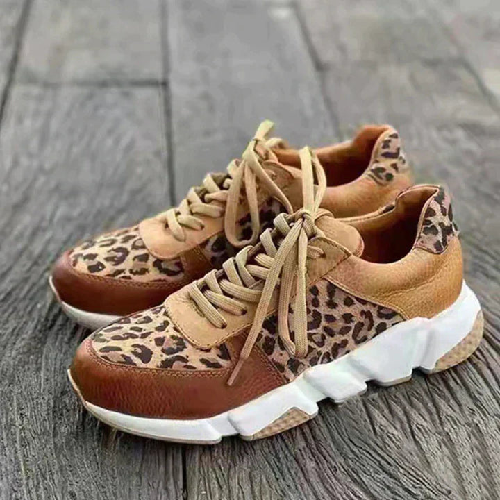 Nolira | Άνετα Sneakers Λεοπάρδαλης