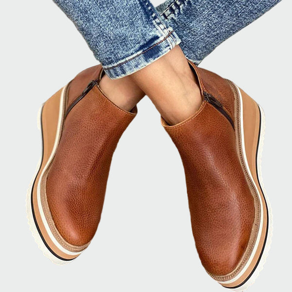 Δερμάτινα μποτάκια Ίνκας