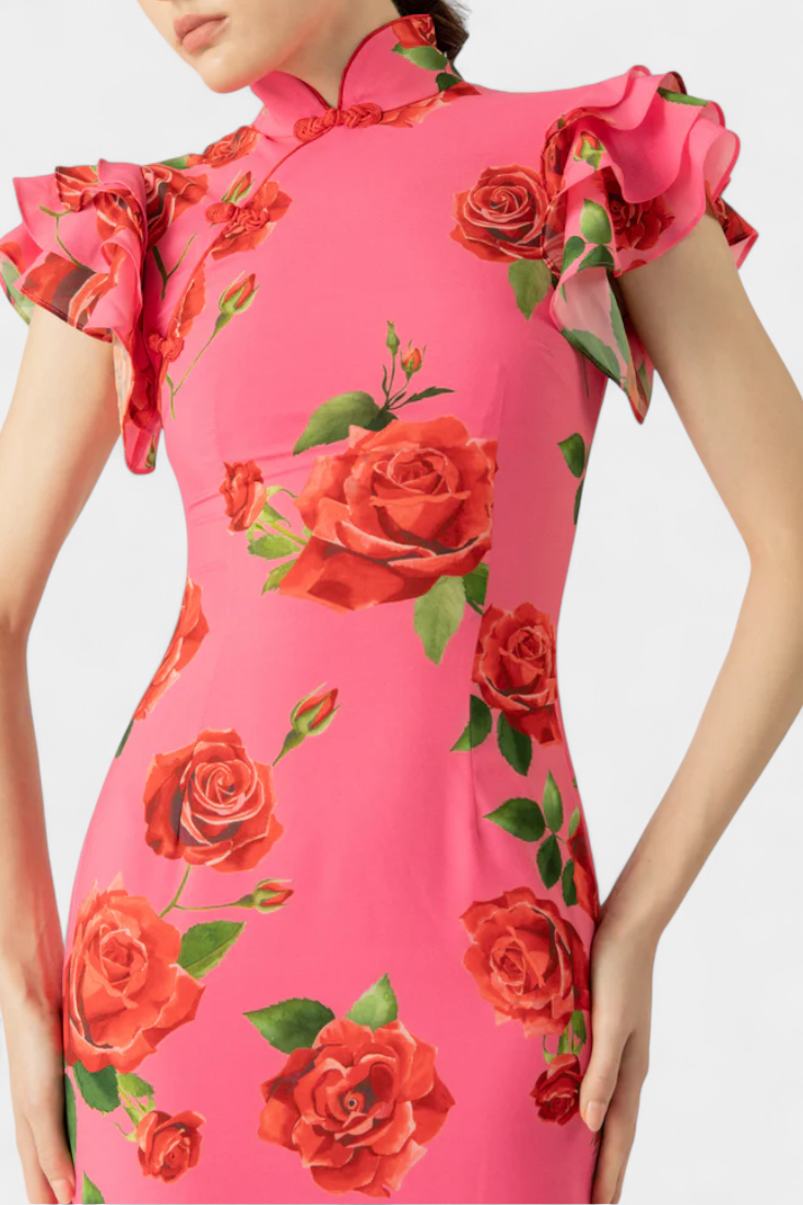 Mayra | Qipao de Rosas