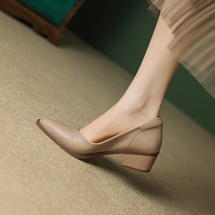 Παπούτσια Novalisse με Μεσαίο Τακούνι