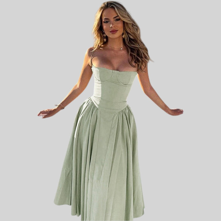 Kiki | Retro Midi Dress