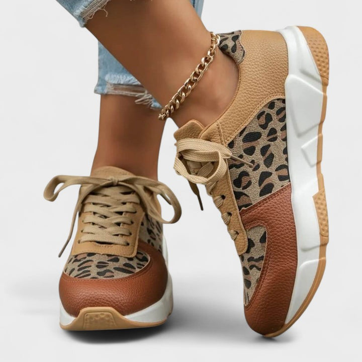 Nolira | Άνετα Sneakers Λεοπάρδαλης
