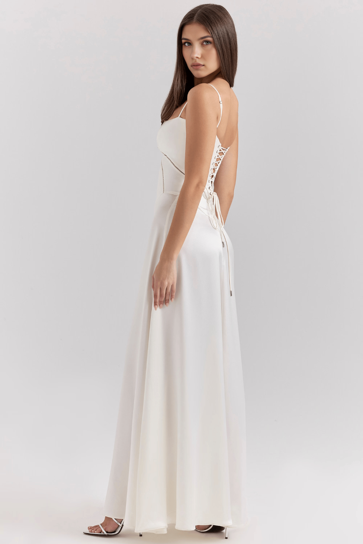 Noelle | Vestido de Noche con Corsé Elegante