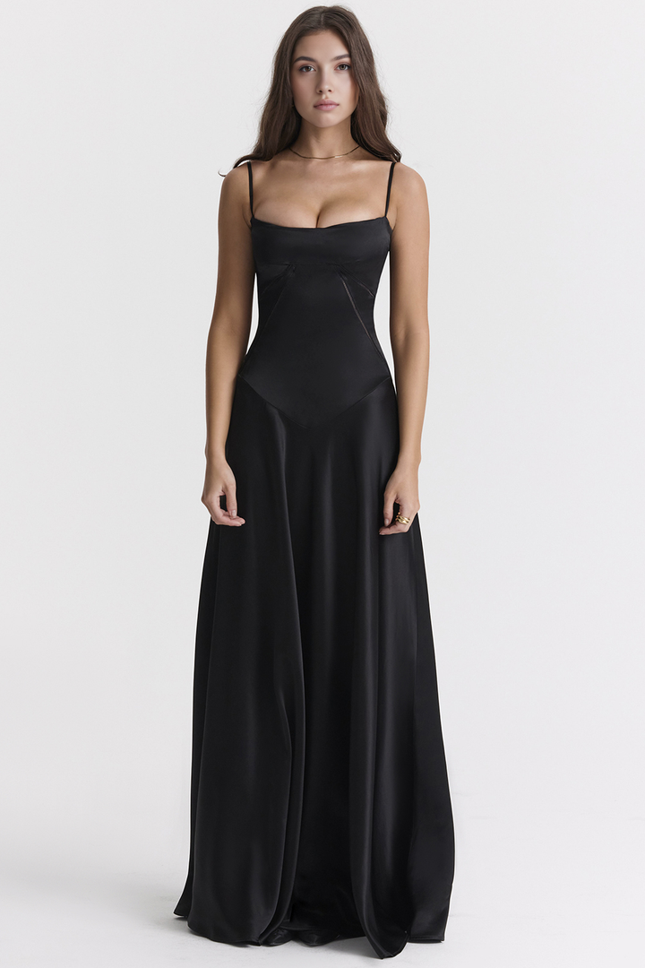 Noelle | Vestido de Noche con Corsé Elegante