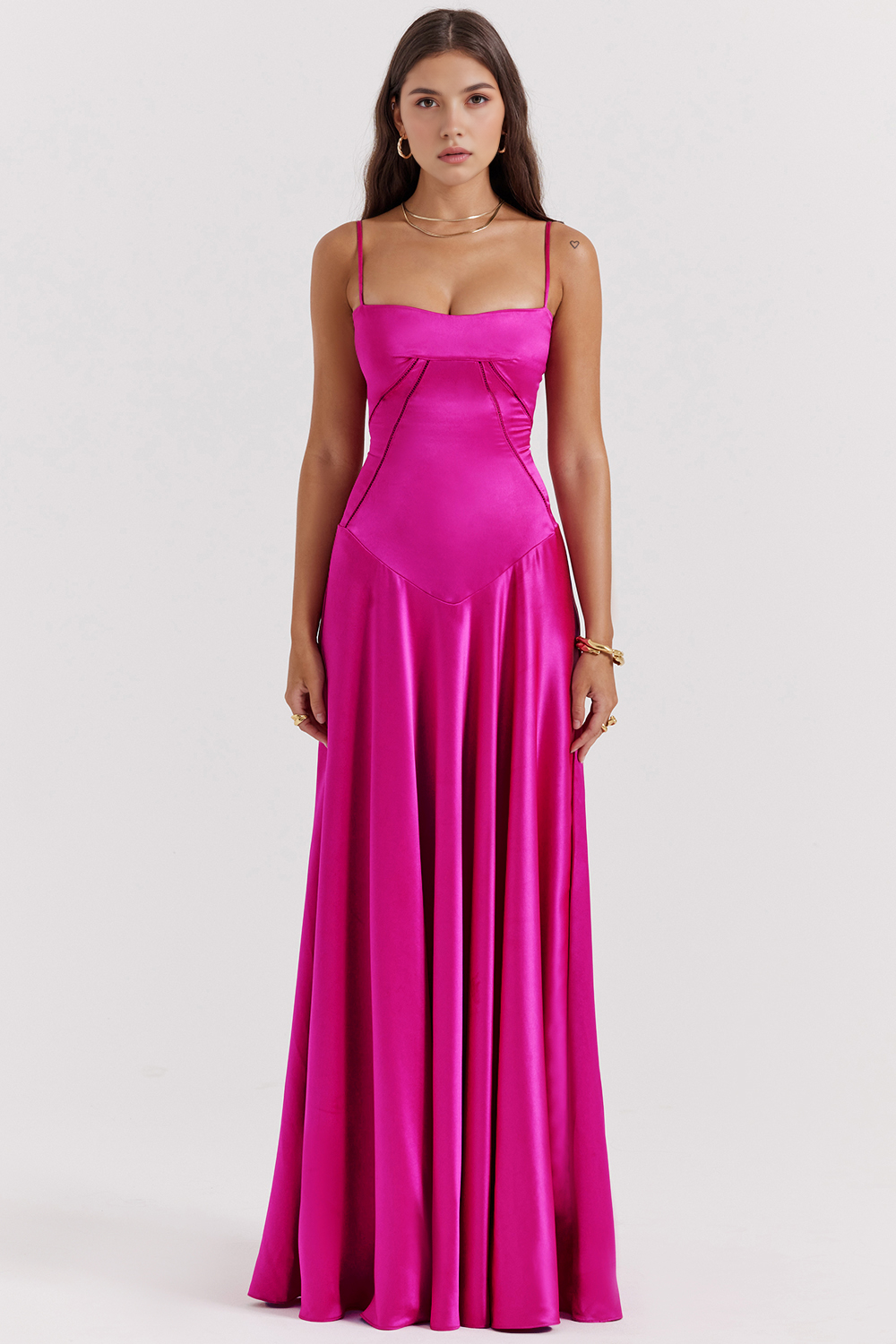 Noelle | Vestido de Noche con Corsé Elegante