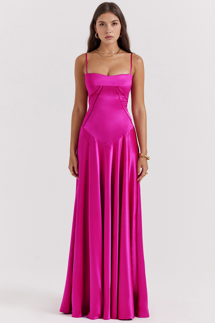 Noelle | Vestido de Noche con Corsé Elegante
